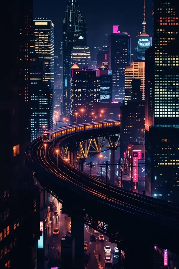 城市光轨 海报